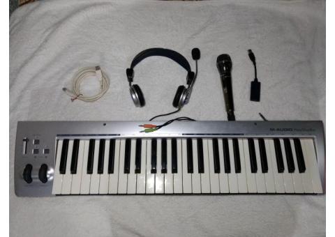 M-Audio KeyRig teclado controlador de 49 teclas, con cable