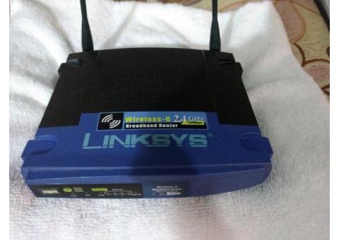 Router Linksys de Banda Ancha WRT54GL, Inalámbrico, 54 Mbit/s, 4